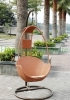 Outdoor garden rattan wicker hammock chairs supplier