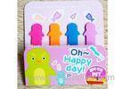 Penguin shaped Fancy Sticky Notes 42x11mm safe and clean Water based glue