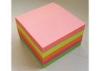Professional Neon Colorful Sticky Note Cube 3 in x3 in 300 sheets