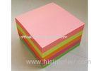 Professional Neon Colorful Sticky Note Cube 3 in x3 in 300 sheets