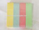 Customized Recycled Pastel Sticky Notes 3"x3" with neon page marker