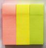 Eye catching colors Sticky Page Markers / sticky book tabs with removeable strong glue