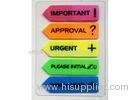 Safe and clean Water based glue Index Sticky Notes 44X12.5mm neon Color