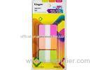 Strong Glue Pop Up Fluorescent Cube Sticky Note with Dispenser pet flags