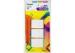 Round corner Pop Up Sticky Notes Neon PET Strips for Office / school
