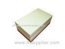 Multi colored Sticky Note Cube repositionable with no marks left 76x127mm