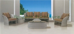 Rattan materials sofa set furniture designs from China