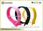 Polyester Double Sided Hook And Loop Cable Ties Roll Colorful SGS ROHS
