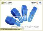 Blue Releasable Custom Velcro Cable Ties Roll For Fastener Eco-Friendly