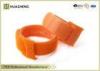 Adjustable Orange Industrial Velcro Reusable Cable Ties Wrapping