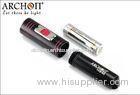 Rechargeable 18650 Battery 860 lumen LED Diving Torch Waterproof IP68
