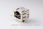 Shielded RJ45 Modular Jack 8P8C Single Port With LED Gold Plated