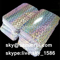 Customized Pattern 3D Warranty Void Hologram Sticker Label with Strong Adhesive and High Quality