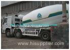 New model HOWO truck mounted concrete mixers 9CBM tank 8x4 drive 371 HP