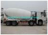 New Style HOWO Big Concrete Mixer Truck 17 CBM tank 8X4 engine 371hp