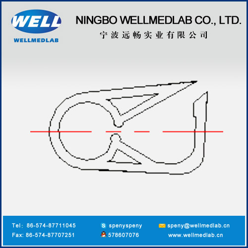 blood line dialyzer medium clamp plastic injection mould