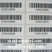 printed barcode label/barcode stickers roll/plain barcode label