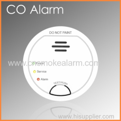 Home security warning alarm EN 50291 CO detectors