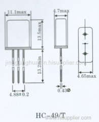 Filter .crystal oscilltor . oscilltor .resonator.QUARTZ CRYSTAL RESONATOR