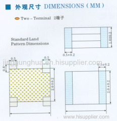 Filter .crystal oscilltor . oscilltor .resonator.Ceramic Resonatot for Microprocessors of Clock oscillators Series