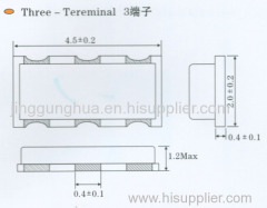 Filter .crystal oscilltor . oscilltor .resonator.Ceramic Resonator for Microprocessors of Clock oscillators Series