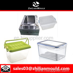 custom OEM plastic storage box mould with high precision in China