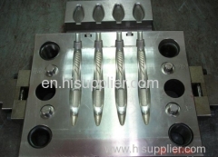 custom OEM plastic brush handle mould with high precision in China