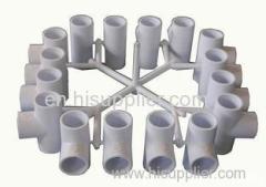 custom OEM plastic pipe fitting mould with high precision in China