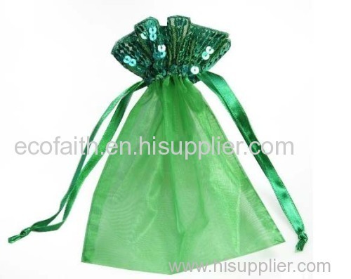 organza drawstring gift bag