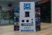 White Acrylic Retail Window Displays For Bluetooth Speaker Laser Engraving