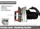 Portable Motor Chamfering Machine for Bevelling Large mental Workpiece