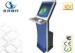 Shopping Mall / Hotel Waterproof Touch Screen Information Kiosk 19 Inch With Metal Keyboard