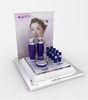Cosmetic Display Shelves Skin Care Products Display Pmma With Gloss Surface