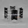 Clear 4mm Acrylic Makeup Display Stand retail store For Advertisement CYMK Printing