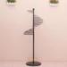 6 Inch Floor Metal Display Stands Spiral Shape For Towel Hanging