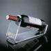 Crystal Acrylic Wine Food Display Trays Retail Shop Custom With Handle