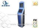 17inch Interactive Multimedia Payment Dual Screen Kiosk With Advertising Player