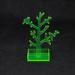 Translucent Green Acrylic Jewellery Display Stands With Tree Shape