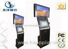 3G / WIFI / LAN 26" 32" Dual Screen Kiosk Interactive Information Kiosk Vandal - Resistant