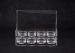 Crystal Clear Compact Wine Acrylic Display Stand Racks / 115 Inch Acrylic Advertising Display