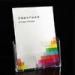 3mm Clear Shrink Acrylic Brochure Holders Transparent For A4 A5 Ducument Display