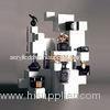 Perfume Wooden MDF Display Stands Square / Cube Retail Window DisplayLuxurious