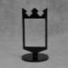 Black Custom Picture Frames Photo Display PMMA Custom Creative Mirror Shape