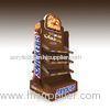 Retail Product Display Wooden Food TraysSlanting Coffee Double Side