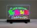 Tabletop Sign HoldersAcrylic Advertising Display With Colorful Led Display