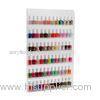 Custom Clear Acrylic Nail Polish Wall Rack DisplayStorage Shelf6 Tiers