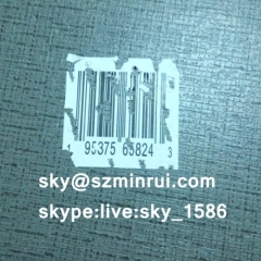 Unique EAS Anti-fake Adhesive Barcode Sticker Label from Professional Barcode Labels Manufacturer