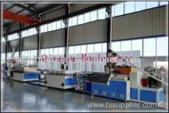 PVC Wpc Crust Foam Board Production Line