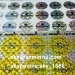 hologram destructible labels/holographic warranty labels/eggshell graffiti stickers