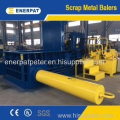 hydraulic scrap metal baling press machine